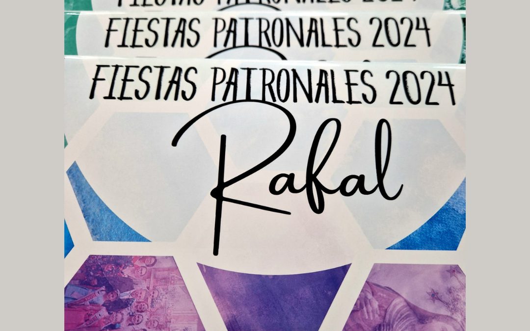 Descarga el libro de las Fiestas Patronales de Rafal 2024